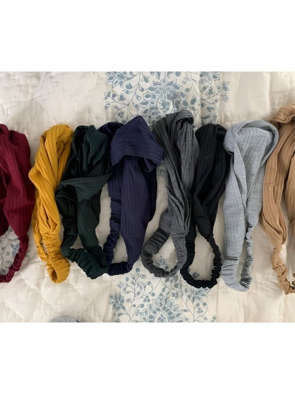 Headbands for Women Short Hair Boho Twist Knot Head Band Elastic Hair Band
